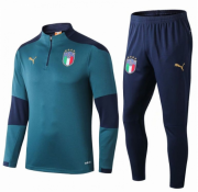 2019-20 Italy Green Training Suit (Sweatshirt+Pants)