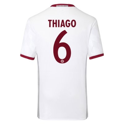 2016-17 Bayern Munich 6 THIAGO Third Soccer Jersey