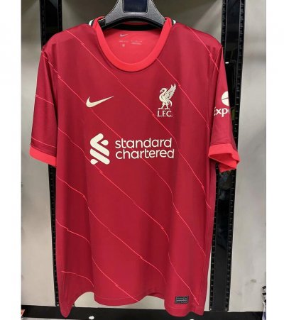 Leaked 2021-22 Liverpool Home Soccer Jersey Shirt