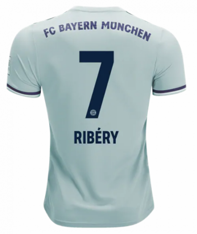 2018-19 Bayern Munich Away Soccer Jersey Shirt Franck Ribery #7
