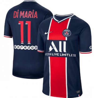 2020-21 PSG Home Soccer Jersey Shirt Di Maria 11