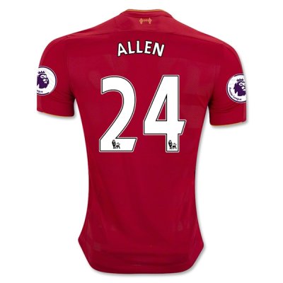 2016-17 Liverpool 24 ALLEN Home Soccer Jersey