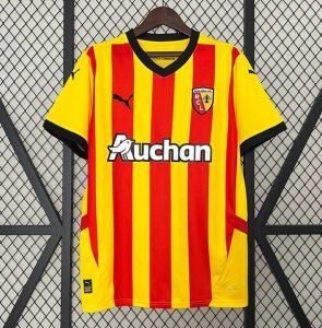 2024-25 Racing Club de Lens Home Soccer Jersey Shirt
