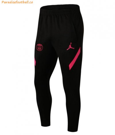 2021-22 PSG Jordan Black Pink Training Trousers