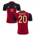 2016 Belgium Benteke 20 Home Soccer Jersey
