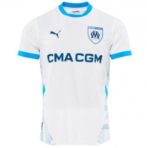 2024-25 Marseille Home Soccer Jersey Shirt Player Version