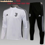 2021-22 Juventus Kids Grey Sweatshirt and Pants Youth Training Kits
