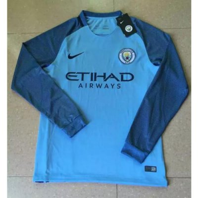 2016-17 Manchester City LS Home Soccer Jersey