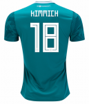 Joshua Kimmich #18 2018 World Cup Germany Away Soccer Jersey Shirt