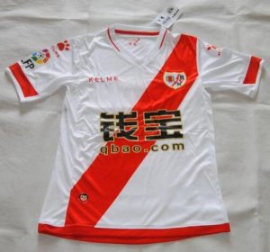 2015-16 Rayo Vallecano Home Soccer Jersey