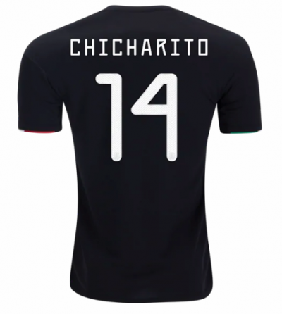2019 Gold Cup Mexico Home Soccer Jersey Shirt Javier "Chicharito" Hernandez #14