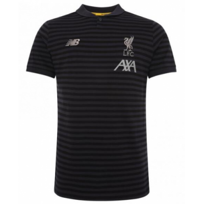 2019-20 Liverpool Black Travel Polo Shirt