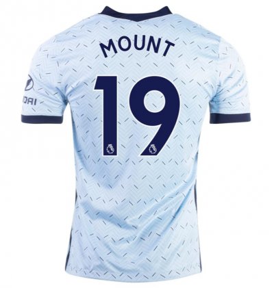2020-21 Chelsea Away Soccer Jersey Shirt MASON MOUNT #19