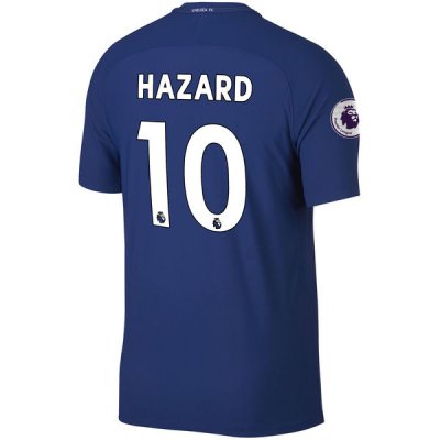 2017-18 Chelsea Hazard #10 Home Soccer Jersey
