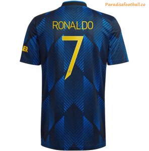 2021-22 Manchester United Champions League Third Soccer Jersey Shirt Ronaldo #7