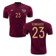 2016 Russia Kombarov 23 Home Soccer Jersey