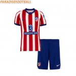 2026-27 Atletico Madrid Home Kids Soccer Kits Shirt With Shorts