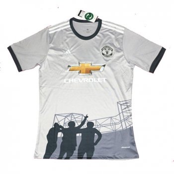 2017-18 Manchester United Grey Training Shirt 2017-18 Manchester United Grey Training Shirt