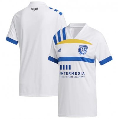 2020-21 San Jose Earthquakes Away Soccer Jersey Shirt
