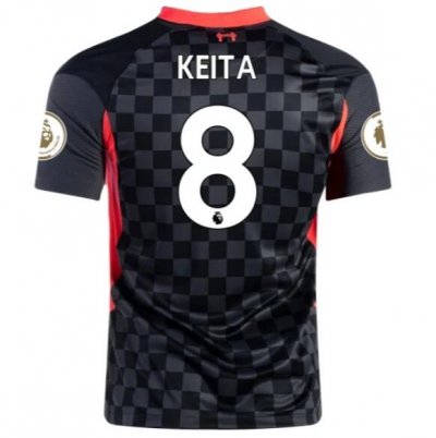 2020-21 Liverpool Third Away Soccer Jersey Shirt NABY KEITA #8