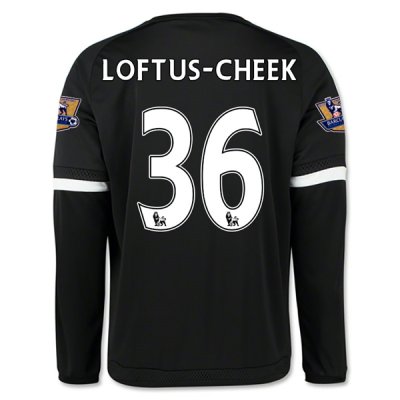 2015-16 Chelsea LOFTUS CHEEK #36 LS Third Soccer Jersey