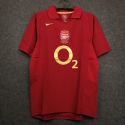 05-06 Arsenal Retro Home Soccer Jersey Shirt