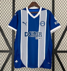 2024-25 Deportivo Alavés Home Soccer Jersey Shirt