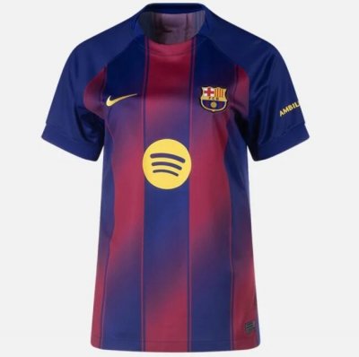 2025-26 Barcelona Home Women Soccer Jersey Shirt