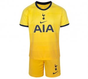 Kids Tottenham Hotspur 2020-21 Third Away Soccer Shirt With Shorts