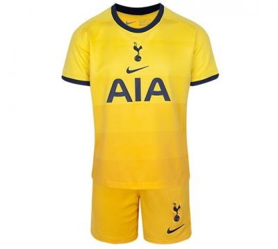 Kids Tottenham Hotspur 2020-21 Third Away Soccer Shirt With Shorts