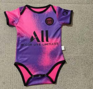 2020-21 PSG Fourth Away Infant Soccer Jersey Kit