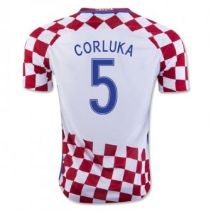 2016 Croatia Corluka 5 Home Soccer Jersey
