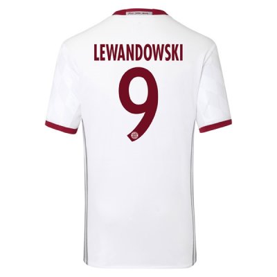 2016-17 Bayern Munich 9 LEWANDOWSKI Third Soccer Jersey