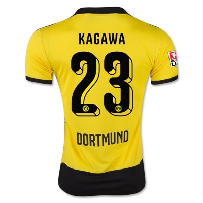 2015-16 Borussia Dortmund KAGAWA #23 Home Soccer Jersey
