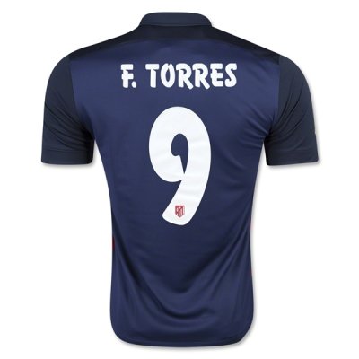 2015-16 Atletico Madrid F. TORRES 9 Away Soccer Jersey
