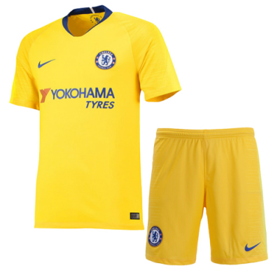 2018-19 Chelsea Away Soccer Jersey Kit (Shirt + Shorts)