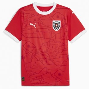 2024 Euro Cup Austria Home Soccer Jersey Shirt