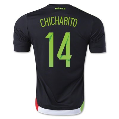 2015 Mexico CHICHARITO #14 Home Soccer Jersey