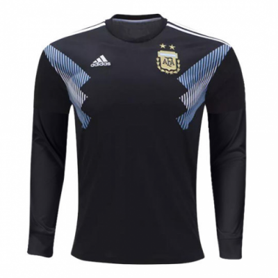 2018 World Cup Argentina Away LS Soccer Jersey