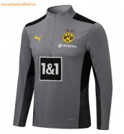 2021-22 Dortmund Grey Training Sweatshirt