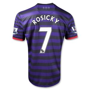 12/13 Arsenal #7 Rosicky Away Soccer Jersey Shirt 12/13 Arsenal #7 Rosicky Away Soccer Jersey Shirt