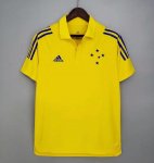 2021-22 Cruzeiro Yellow Polo Shirt