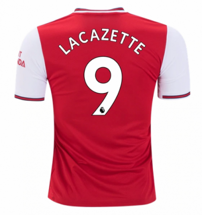 2019-20 Arsenal Home Soccer Jersey Shirt Alexandre Lacazette #9
