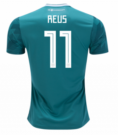 Marco Reus #11 2018 World Cup Germany Away Soccer Jersey Shirt