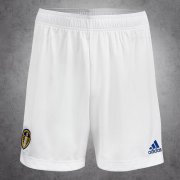 2020-21 Leeds United FC Home White Soccer Shorts