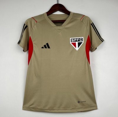 2023-24 Sao Paulo Women Khaki Training Shirt