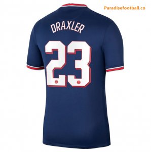 2021-22 Maillot PSG Domicile Cup Home Soccer Jersey Shirt Draxler 23 printing