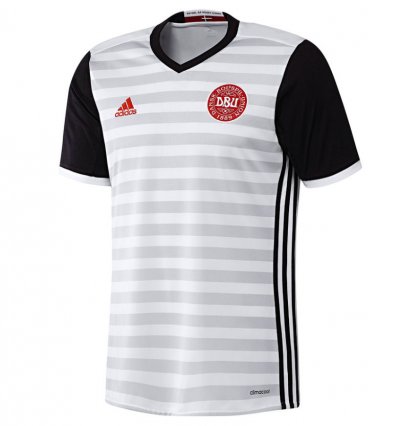 2016 Euro Denmark Away Soccer Jersey