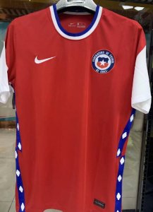 2020 Chile Home Soccer Jersey Shirt