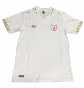 2019-20 América de Cali Away White Soccer Jersey Shirt